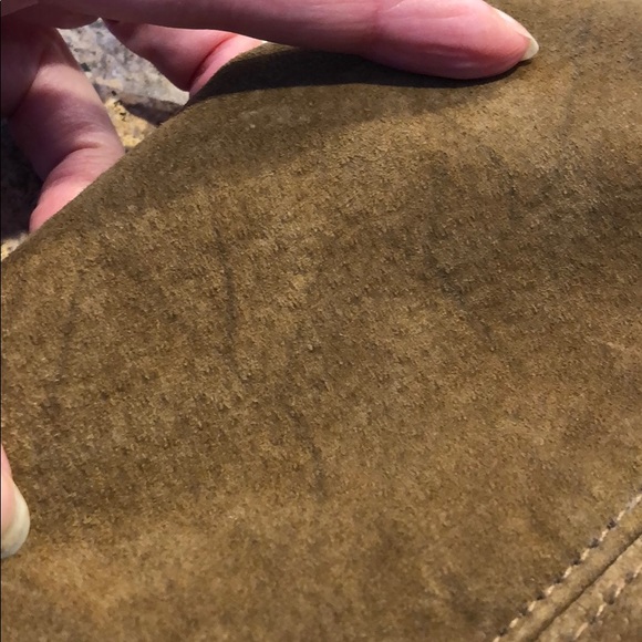 Black Rivet Brown and Tan Suede Jacket M - Picture 8 of 16